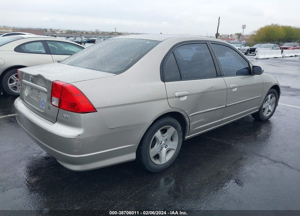 2005 HONDA CIVIC EX VIN: 2HGES26755H553781