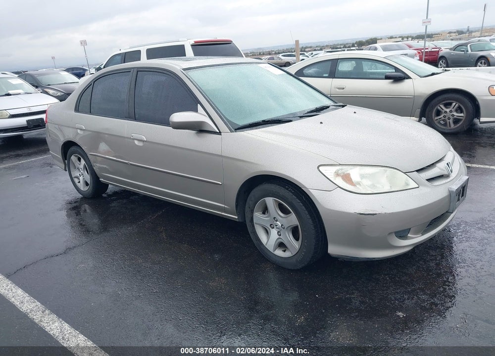 2005 HONDA CIVIC EX VIN: 2HGES26755H553781