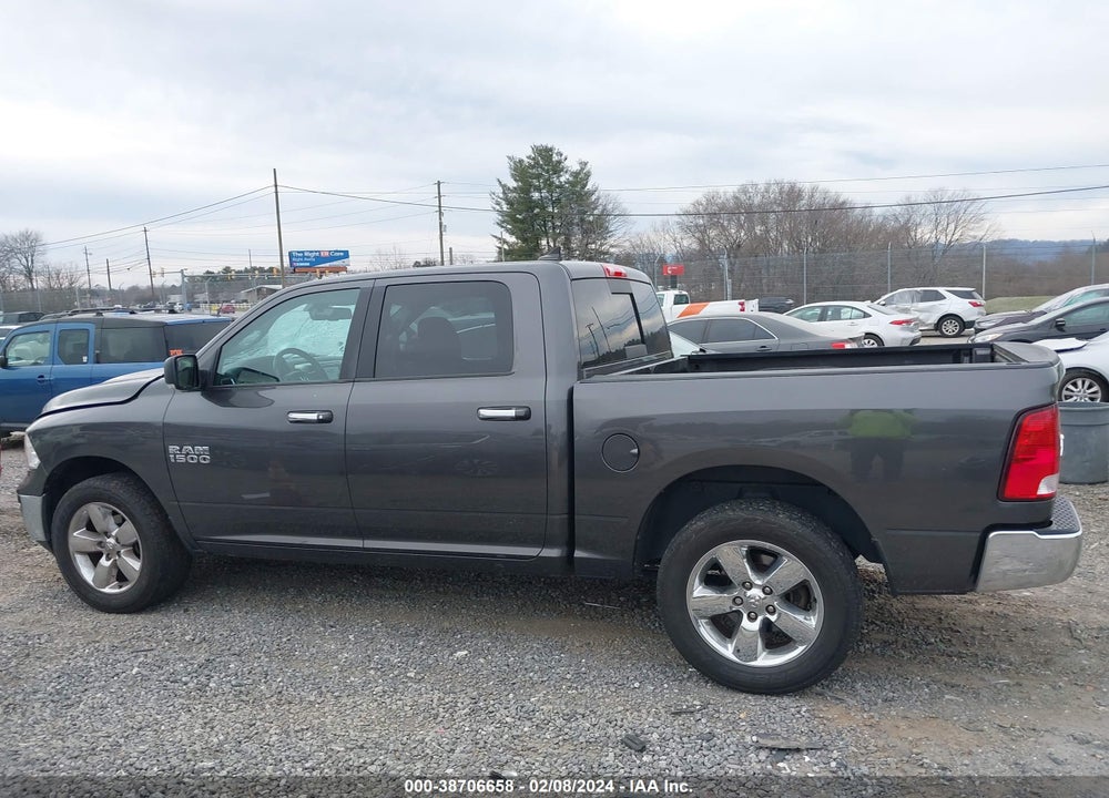2017 RAM 1500 BIG HORN 4X4 5'7 BOX VIN: 1C6RR7LG9HS855463