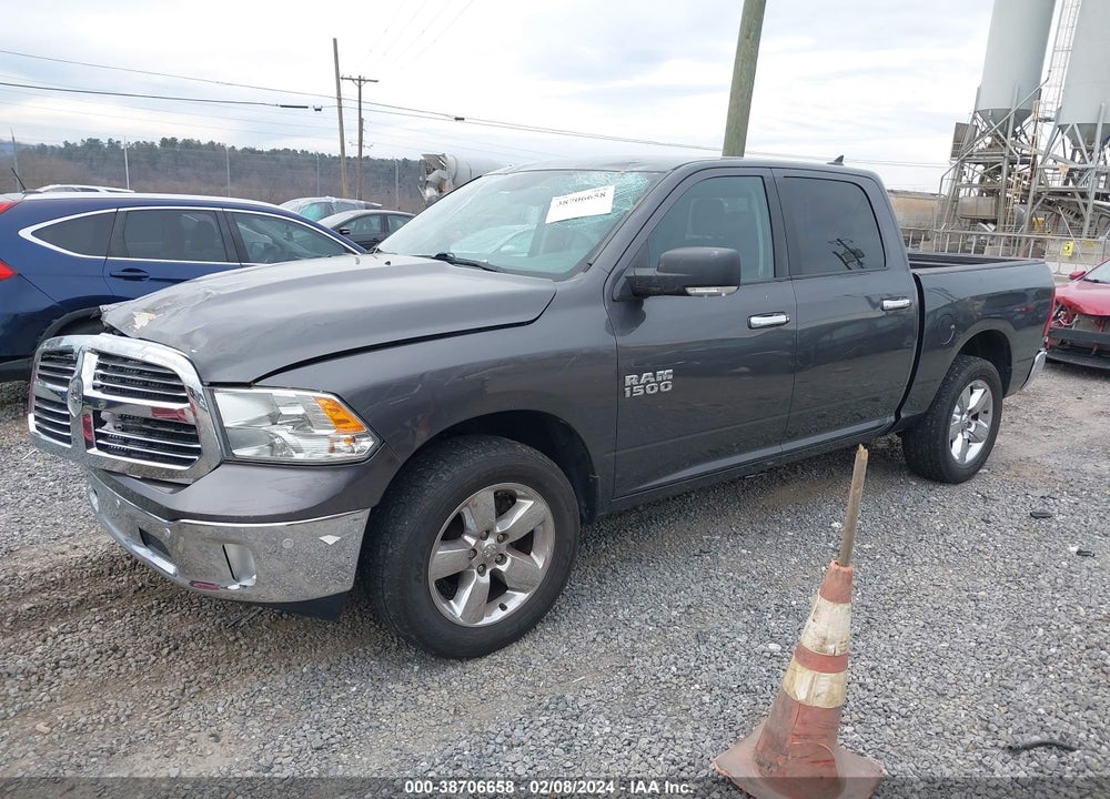 2017 RAM 1500 BIG HORN 4X4 5'7 BOX VIN: 1C6RR7LG9HS855463
