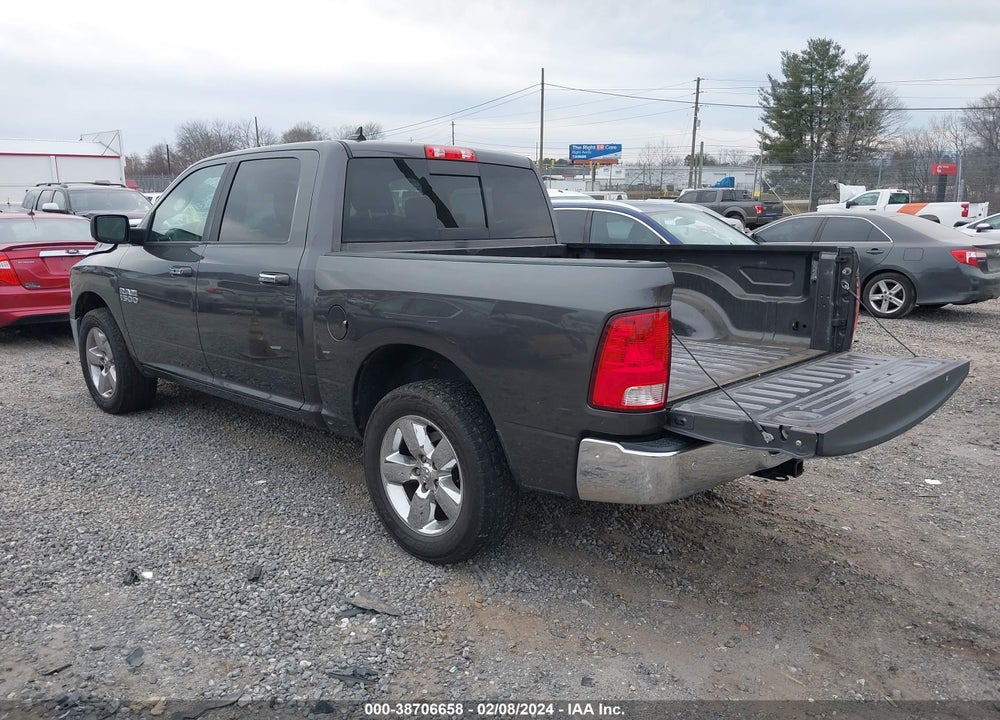 2017 RAM 1500 BIG HORN 4X4 5'7 BOX VIN: 1C6RR7LG9HS855463