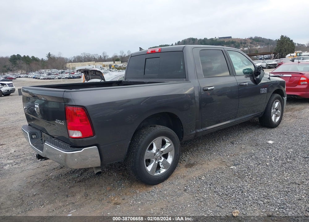2017 RAM 1500 BIG HORN 4X4 5'7 BOX VIN: 1C6RR7LG9HS855463