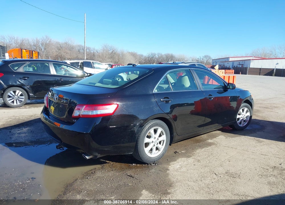 2011 TOYOTA CAMRY LE V6 VIN: 4T1BK3EK4BU121264