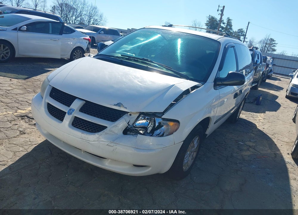 2004 DODGE GRAND CARAVAN SE VIN: 1D4GP24R44B598962
