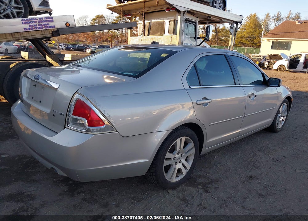 2007 FORD FUSION SEL VIN: 3FAHP08167R218181