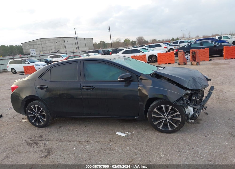 2018 TOYOTA COROLLA SE VIN: 5YFBURHE7JP803333