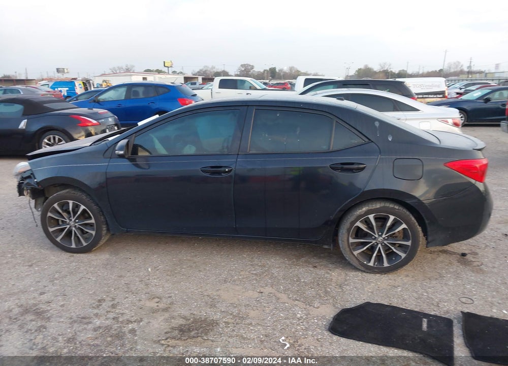 2018 TOYOTA COROLLA SE VIN: 5YFBURHE7JP803333