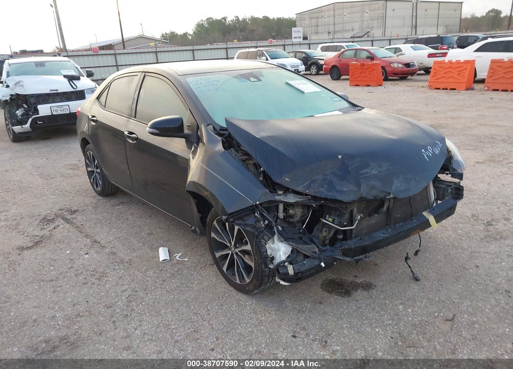 2018 TOYOTA COROLLA SE VIN: 5YFBURHE7JP803333