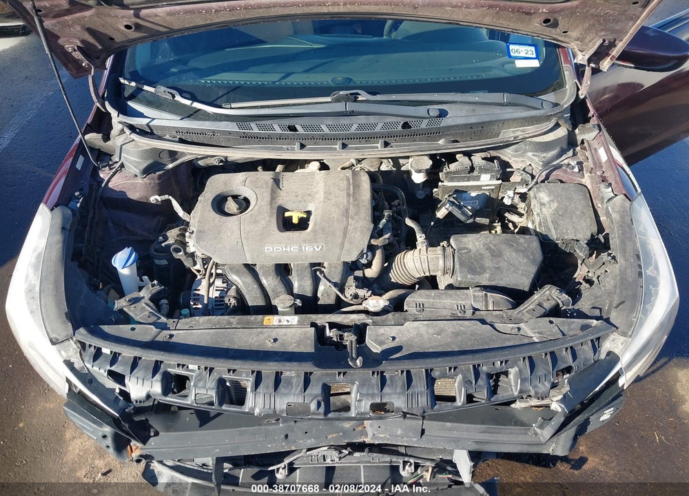 2017 KIA FORTE VIN: 3KPFK4A72HE113295