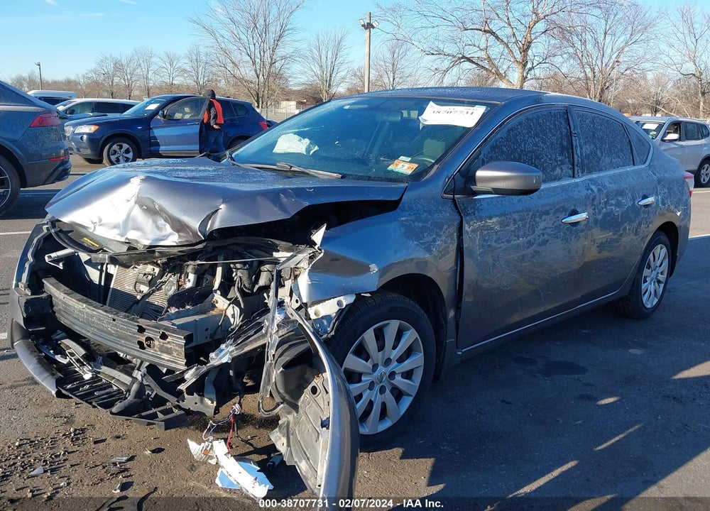 2015 NISSAN SENTRA S VIN: 3N1AB7AP5FY319446
