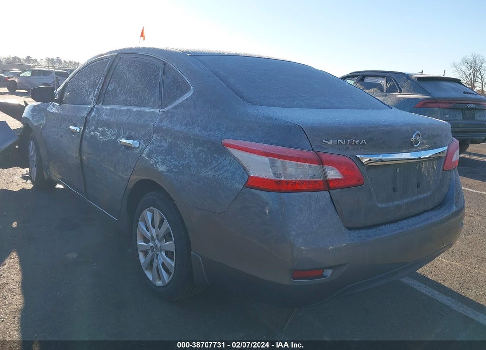 2015 NISSAN SENTRA S VIN: 3N1AB7AP5FY319446