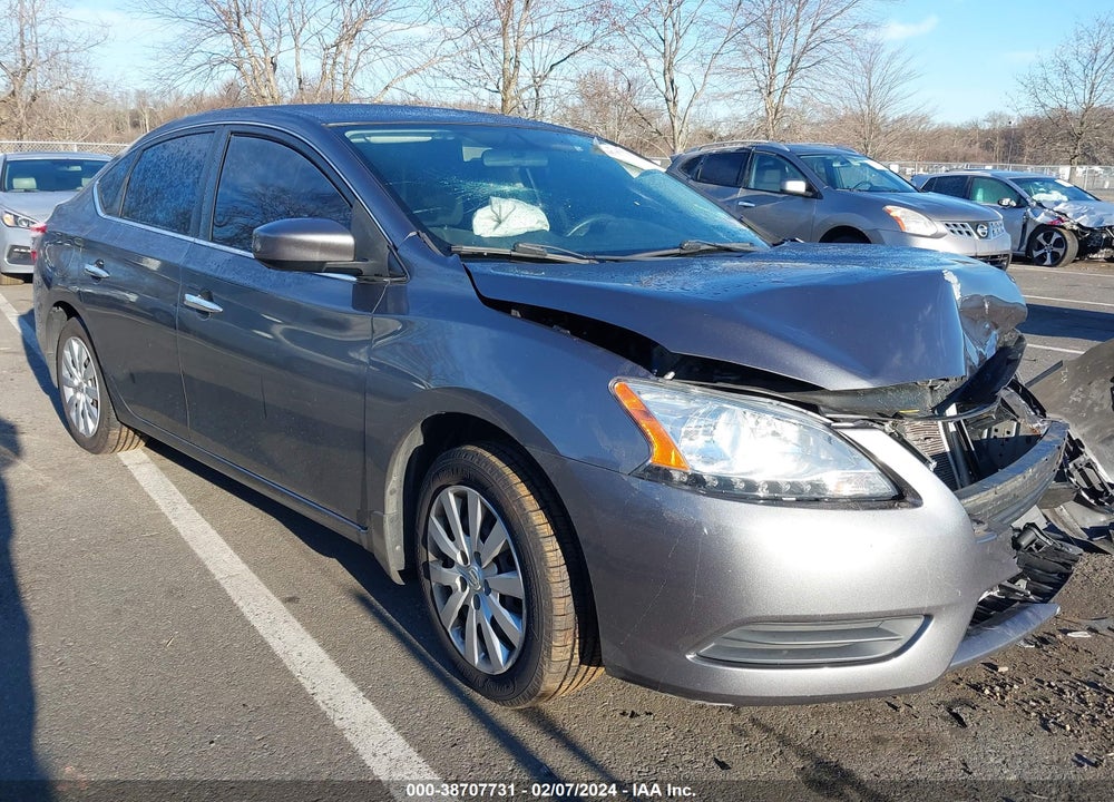2015 NISSAN SENTRA S VIN: 3N1AB7AP5FY319446