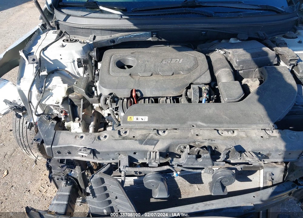 2017 HYUNDAI SONATA SE VIN: 5NPE24AFXHH510445
