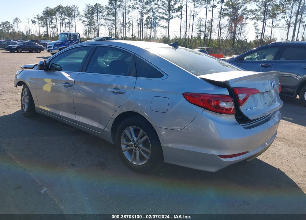2017 HYUNDAI SONATA SE VIN: 5NPE24AFXHH510445