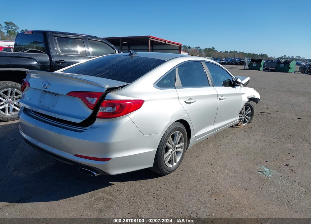 2017 HYUNDAI SONATA SE VIN: 5NPE24AFXHH510445