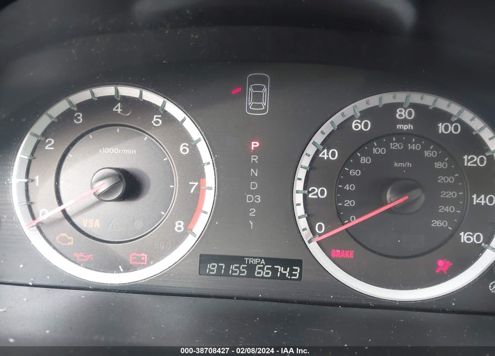 2009 HONDA ACCORD 3.5 EX VIN: 1HGCP36779A013254