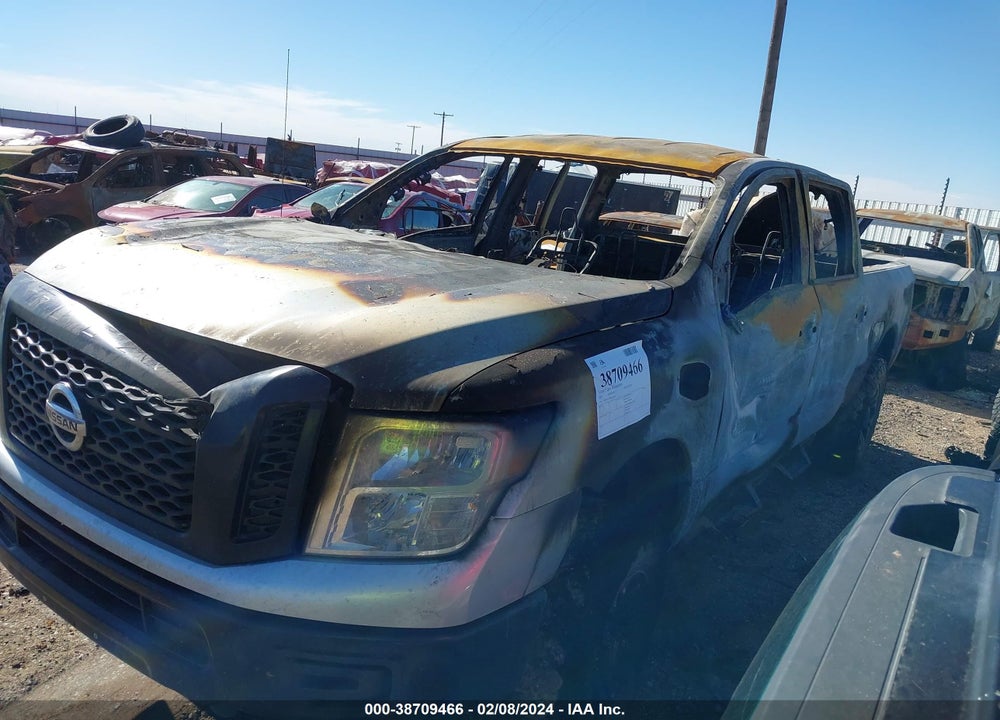 2017 NISSAN TITAN XD S DIESEL VIN: 1N6BA1F32HN552429