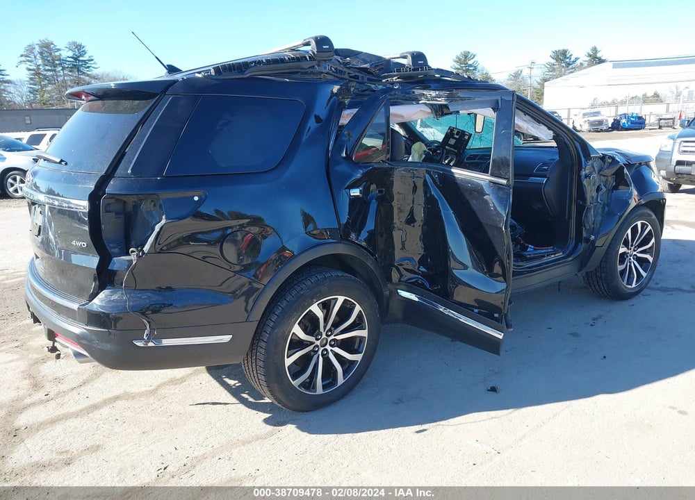 2019 FORD EXPLORER LIMITED VIN: 1FM5K8F89KGB43465