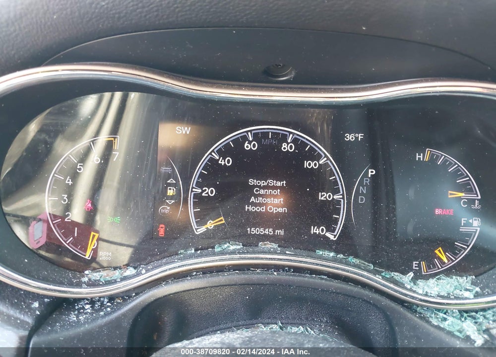 2016 JEEP GRAND CHEROKEE LAREDO VIN: 1C4RJFAG6GC489774