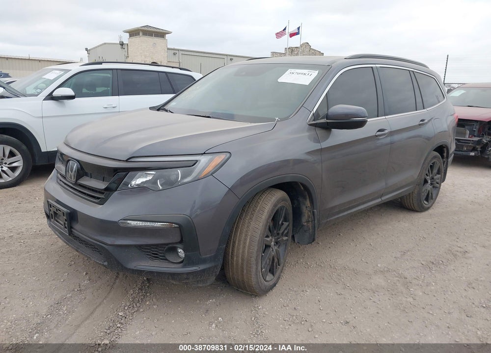 2022 HONDA PILOT 2WD SPECIAL EDITION VIN: 5FNYF5H2XNB033858