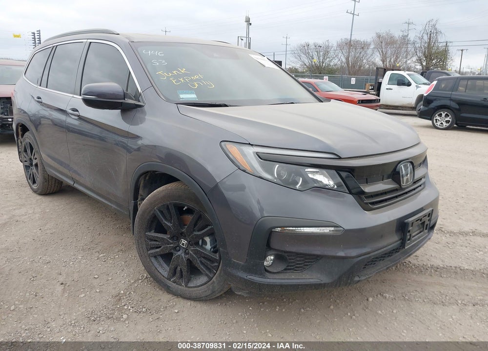 2022 HONDA PILOT 2WD SPECIAL EDITION VIN: 5FNYF5H2XNB033858