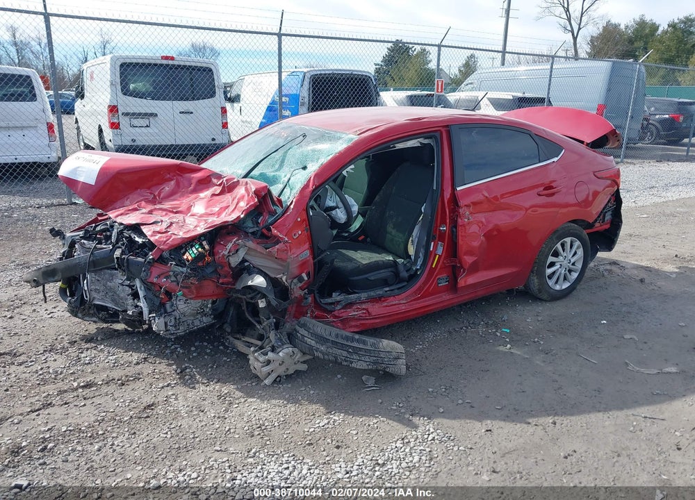 2022 HYUNDAI ACCENT SEL VIN: 3KPC24A60NE162985