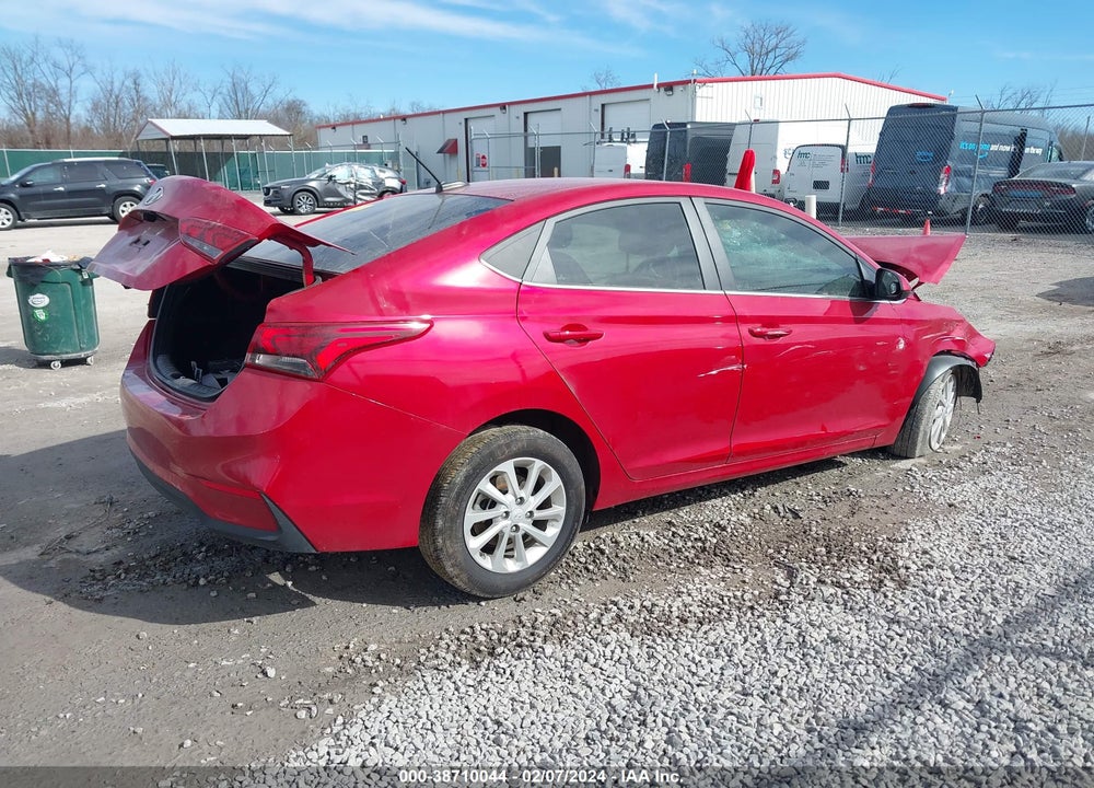 2022 HYUNDAI ACCENT SEL VIN: 3KPC24A60NE162985