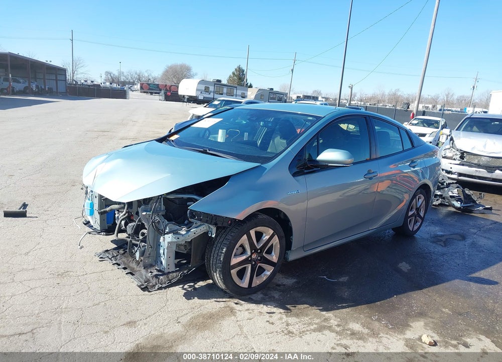 2016 TOYOTA PRIUS THREE TOURING VIN: JTDKARFU0G3510037