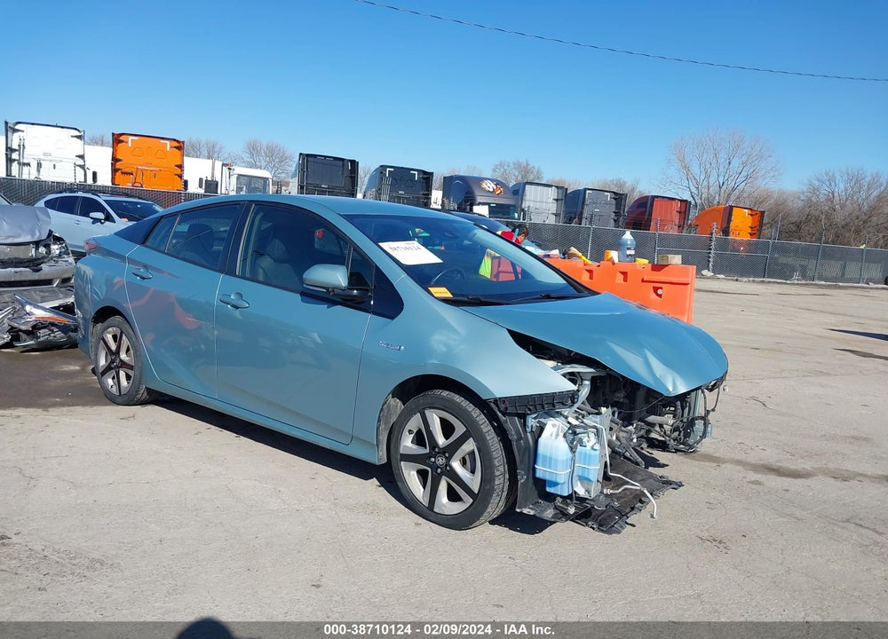 2016 TOYOTA PRIUS THREE TOURING VIN: JTDKARFU0G3510037