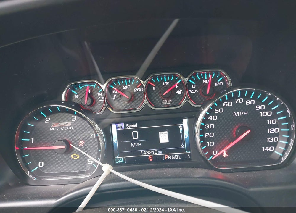 2018 CHEVROLET SILVERADO 2500HD LTZ VIN: 1GC1KWEY9JF180710