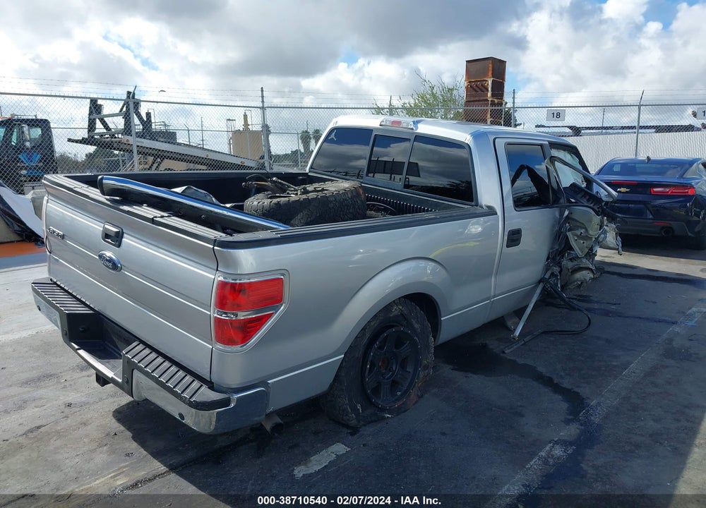 2011 FORD F-150 XLT VIN: 1FTFW1CF4BFB84535
