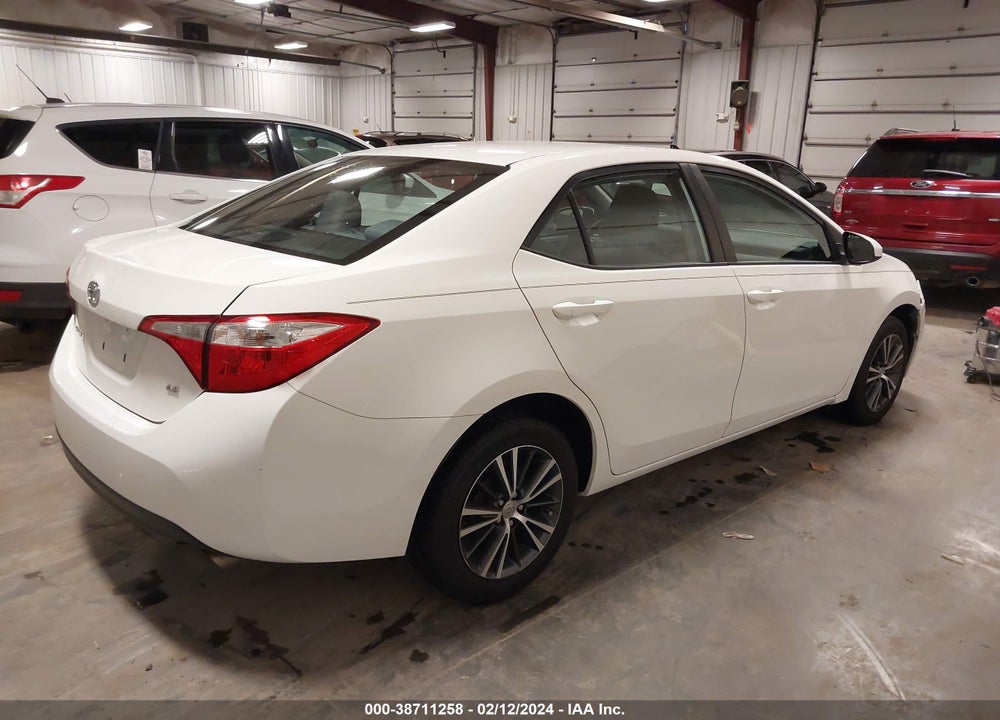 2016 TOYOTA COROLLA LE PLUS VIN: 5YFBURHE6GP478683