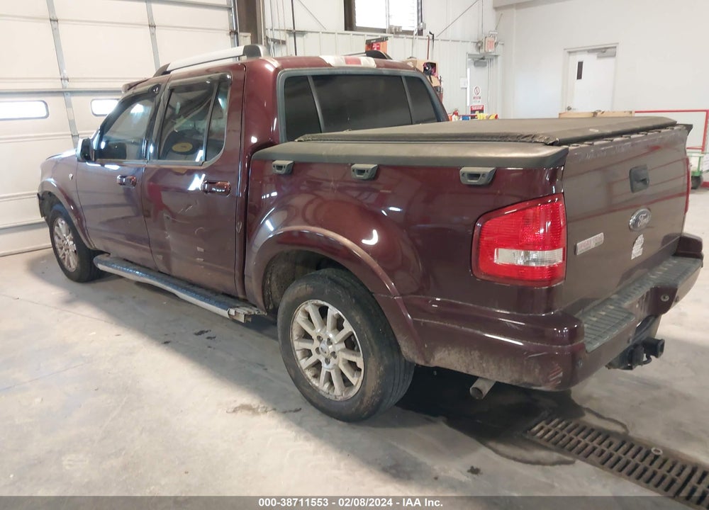 2007 FORD EXPLORER SPORT TRAC LIMITED VIN: 1FMEU53807UA70413