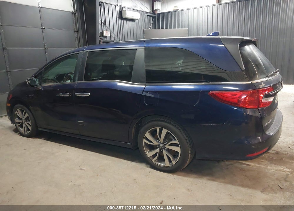 2022 HONDA ODYSSEY TOURING VIN: 5FNRL6H86NB017129