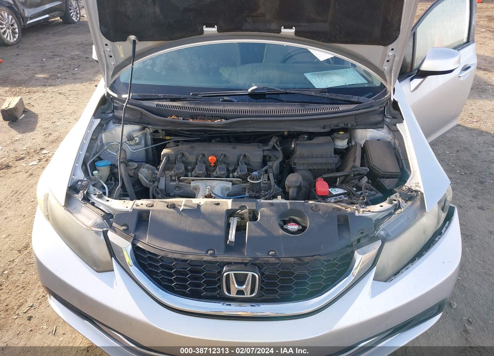 2013 HONDA CIVIC VIN: 19XFB2F87DE080245