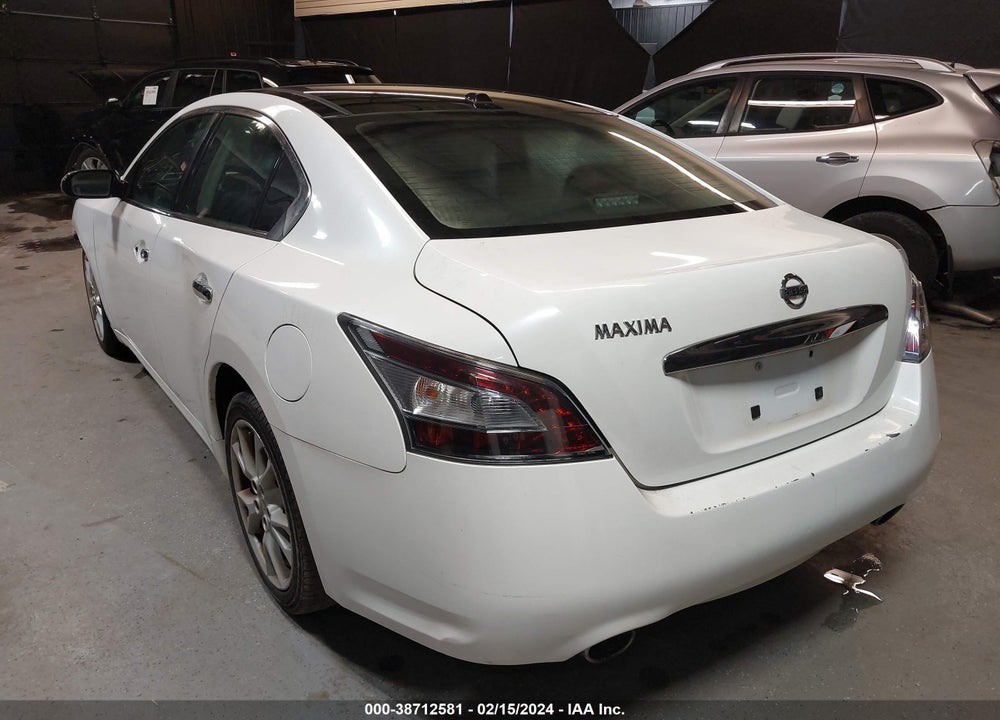 2012 NISSAN MAXIMA 3.5 SV VIN: 1N4AA5AP0CC839830