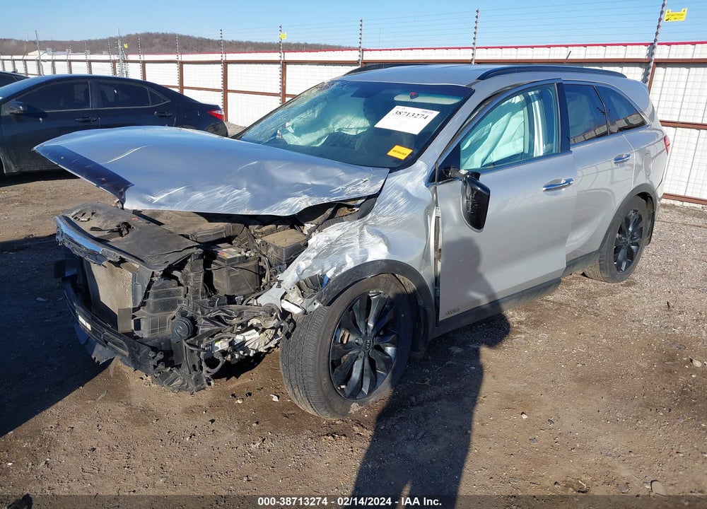 2020 KIA SORENTO 3.3L S VIN: 5XYPGDA57LG696933