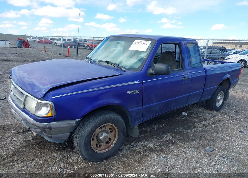 1995 FORD RANGER SUPER CAB VIN: 1FTCR14A1SPA24197