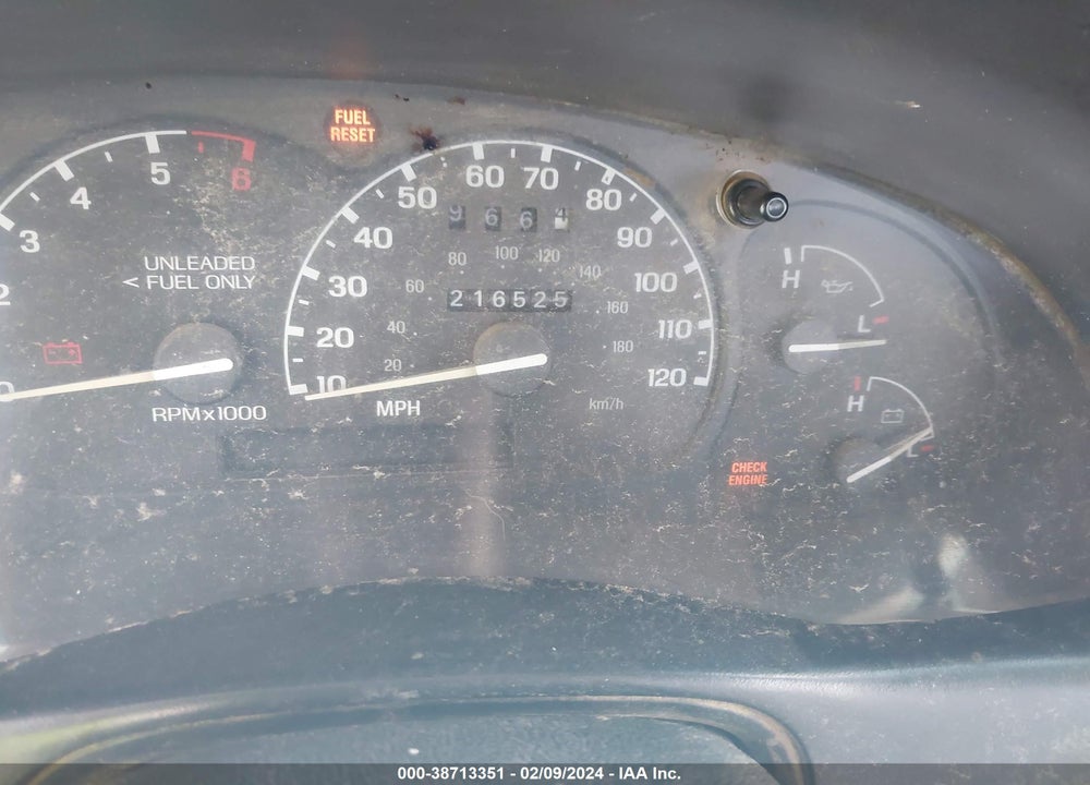 1995 FORD RANGER SUPER CAB VIN: 1FTCR14A1SPA24197
