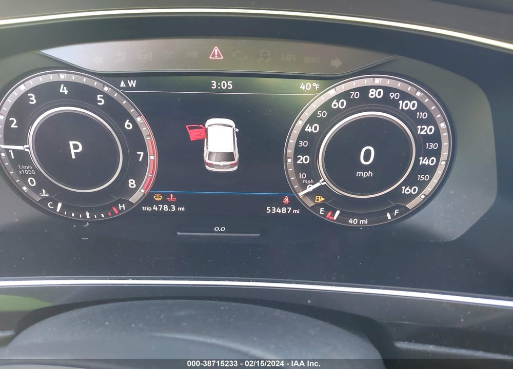 2019 VOLKSWAGEN TIGUAN VIN: 3VV2B7AX6KM056162