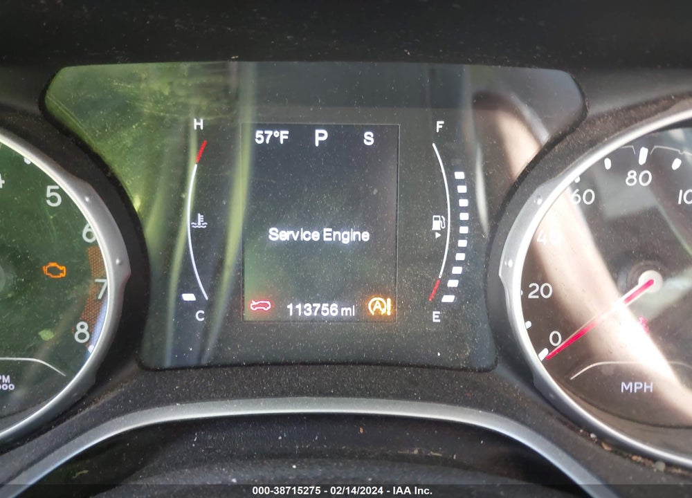 2018 JEEP COMPASS SPORT FWD VIN: 3C4NJCAB1JT487265