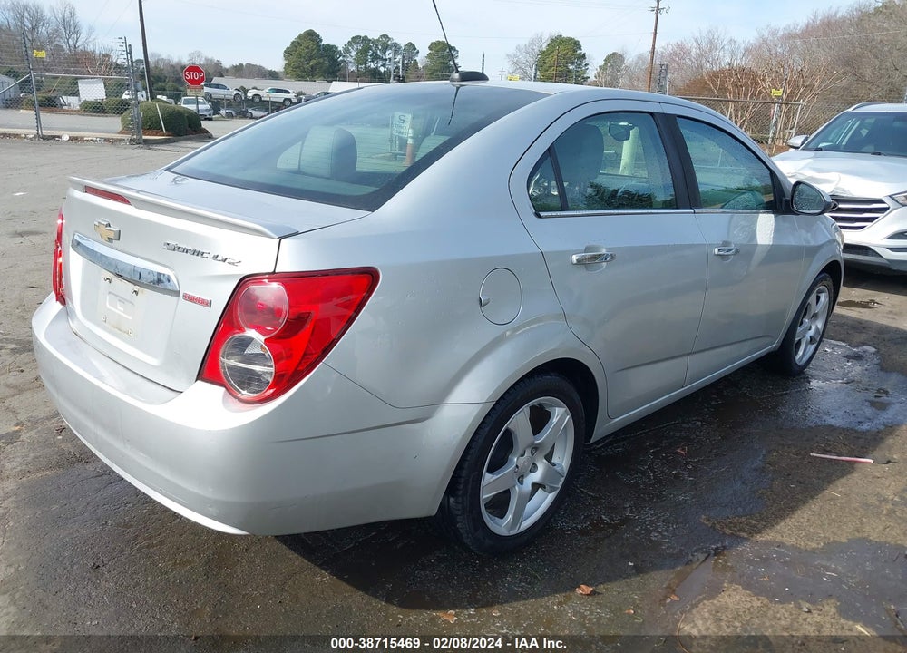 2015 CHEVROLET SONIC LTZ AUTO VIN: 1G1JE5SB9F4112341