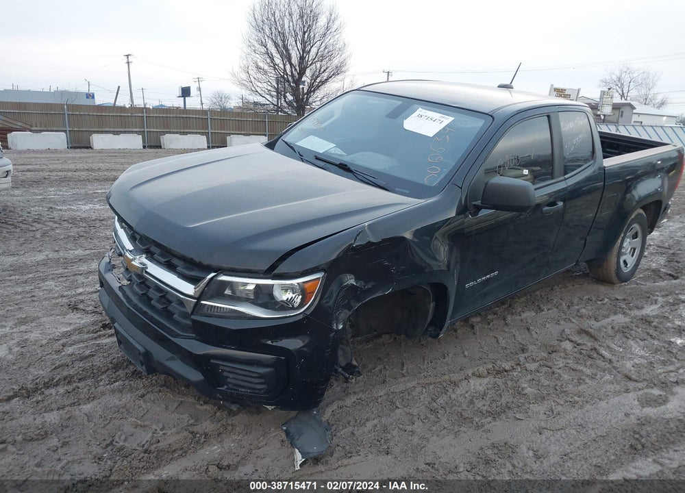 2021 CHEVROLET COLORADO 2WD LONG BOX WT VIN: 1GCHSBEAXM1128479