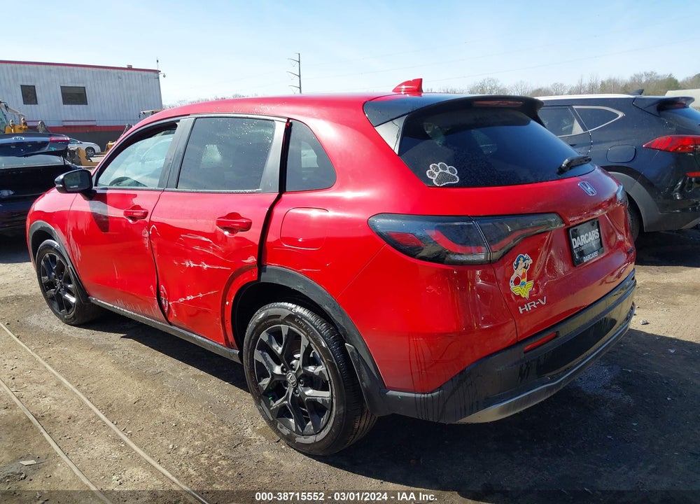 2024 HONDA HR-V AWD SPORT/AWD SPORT W/O BSI VIN: 3CZRZ2H56RM701803
