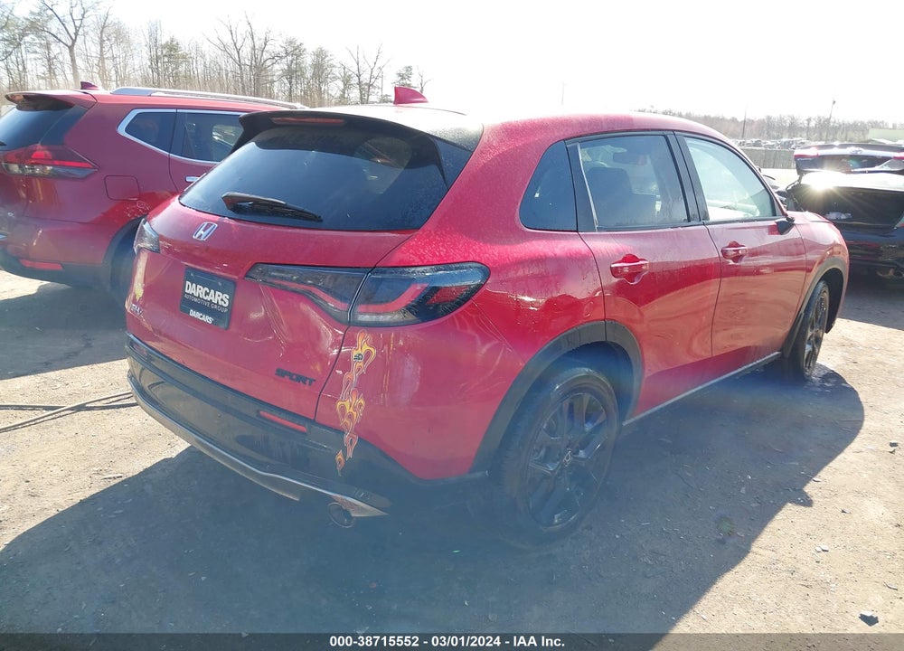 2024 HONDA HR-V AWD SPORT/AWD SPORT W/O BSI VIN: 3CZRZ2H56RM701803