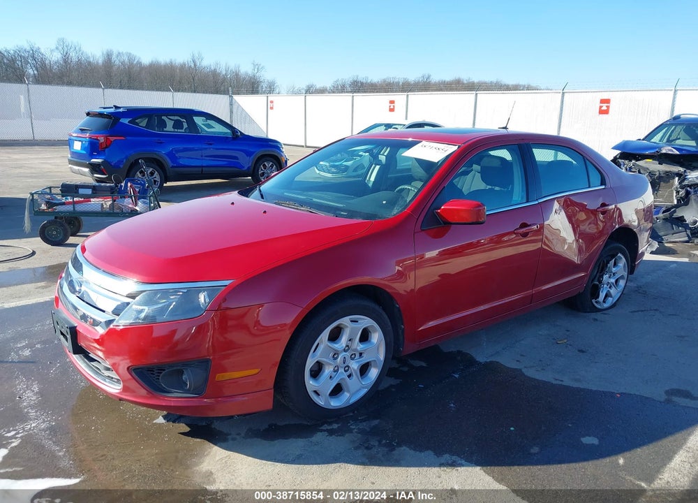 2010 FORD FUSION SE VIN: 3FAHP0HA9AR189203