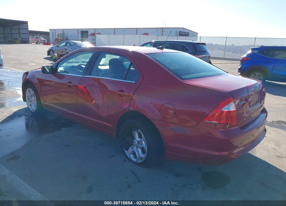 2010 FORD FUSION SE VIN: 3FAHP0HA9AR189203