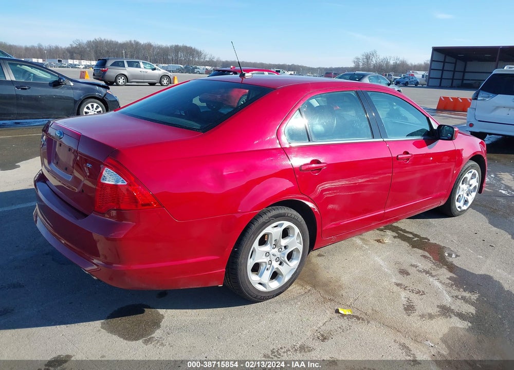 2010 FORD FUSION SE VIN: 3FAHP0HA9AR189203