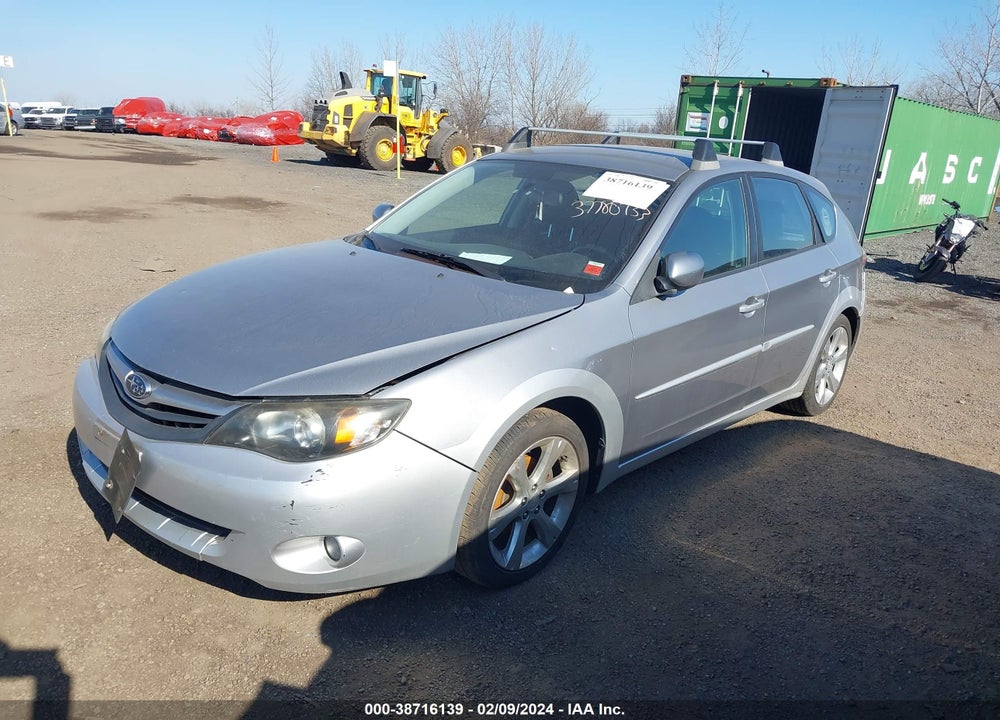 2011 SUBARU IMPREZA OUTBACK SPORT VIN: JF1GH6D65BH822344