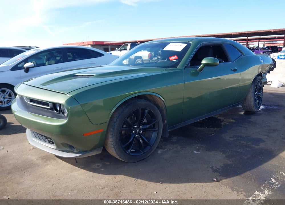 2019 DODGE CHALLENGER SXT VIN: 2C3CDZAG5KH744312
